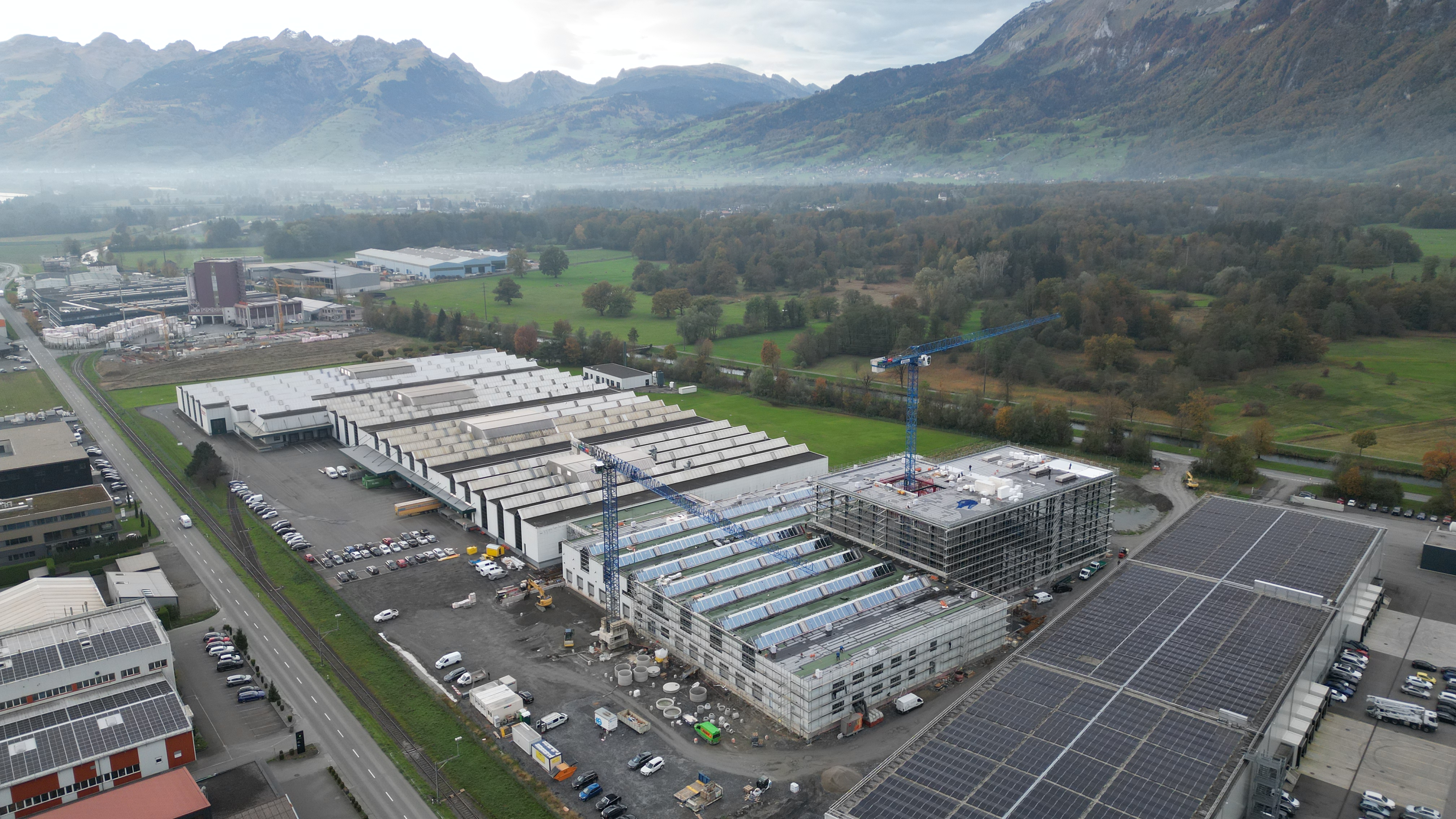 Baufortschritt Ausbau Stufe 5 Oktober 24